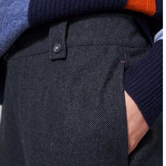 WHITE STUFF BELLE TWEEDY WIDE LEG TROUSER
IN GREY MULTI SIZE 10 NWT - Picture 2 of 11